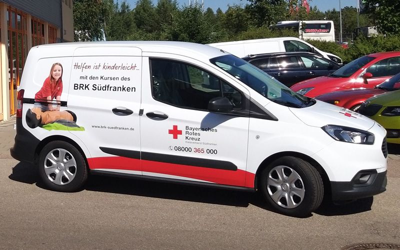 Fahrzeugbeschriftung